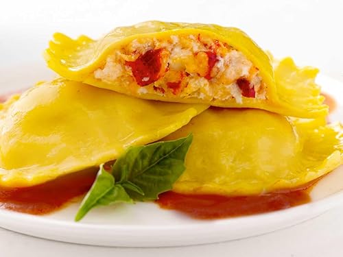 Seviroli Large Hex Lobster Ravioli, 2.5 Pound -- 2 per case.