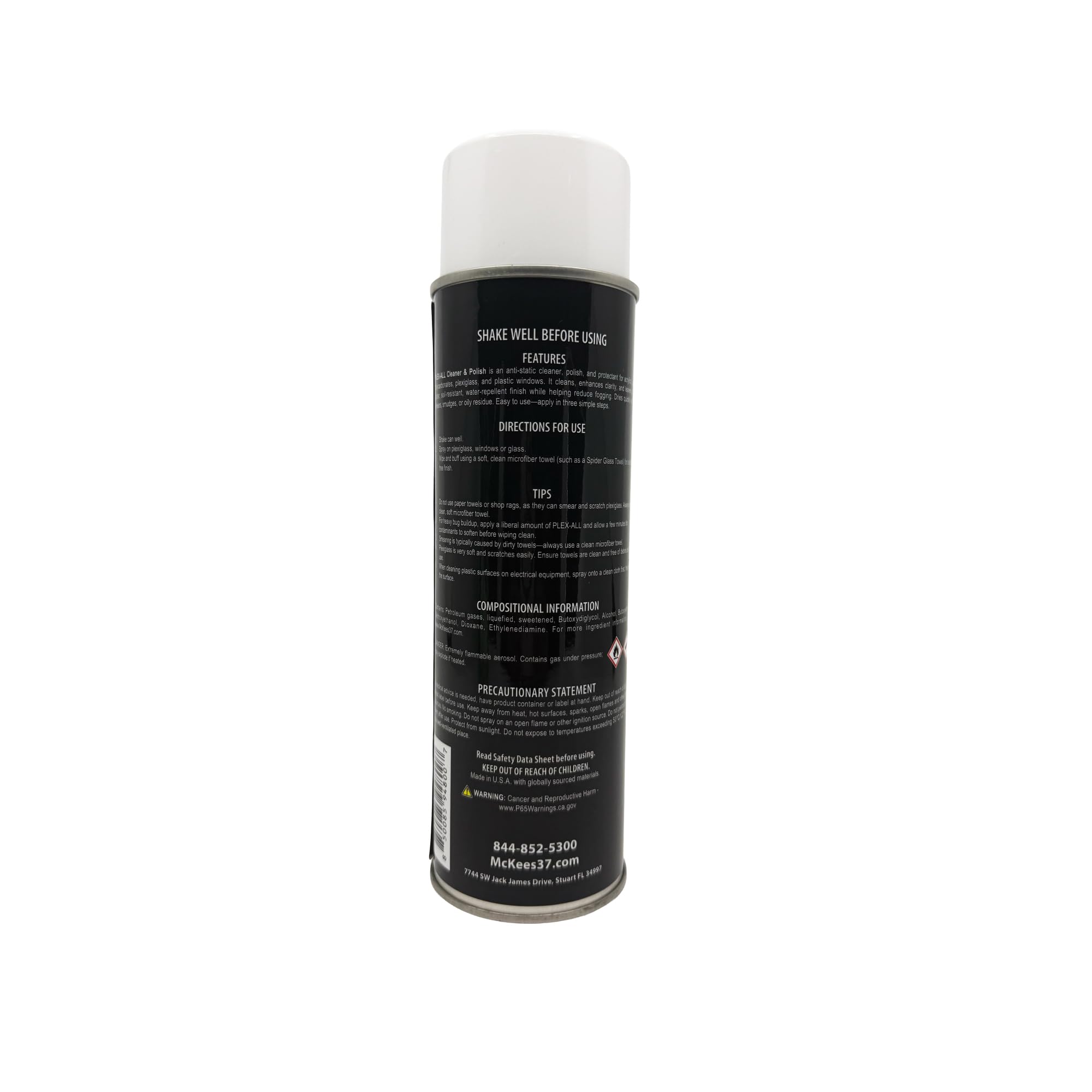 McKee's 37 MK37-560 Plex All Cleaner and Polish, 19 fl. oz