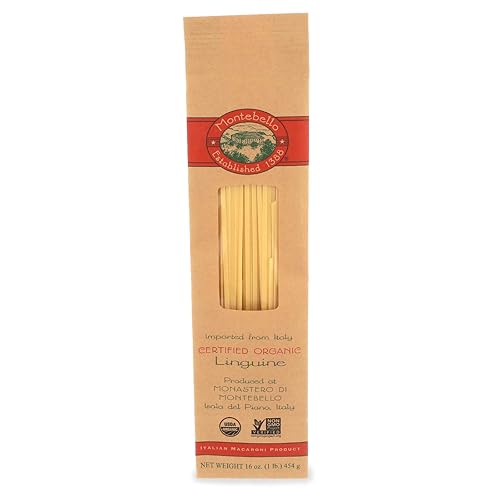 Montebello Organic Linguini, 1 lb (4-pack)