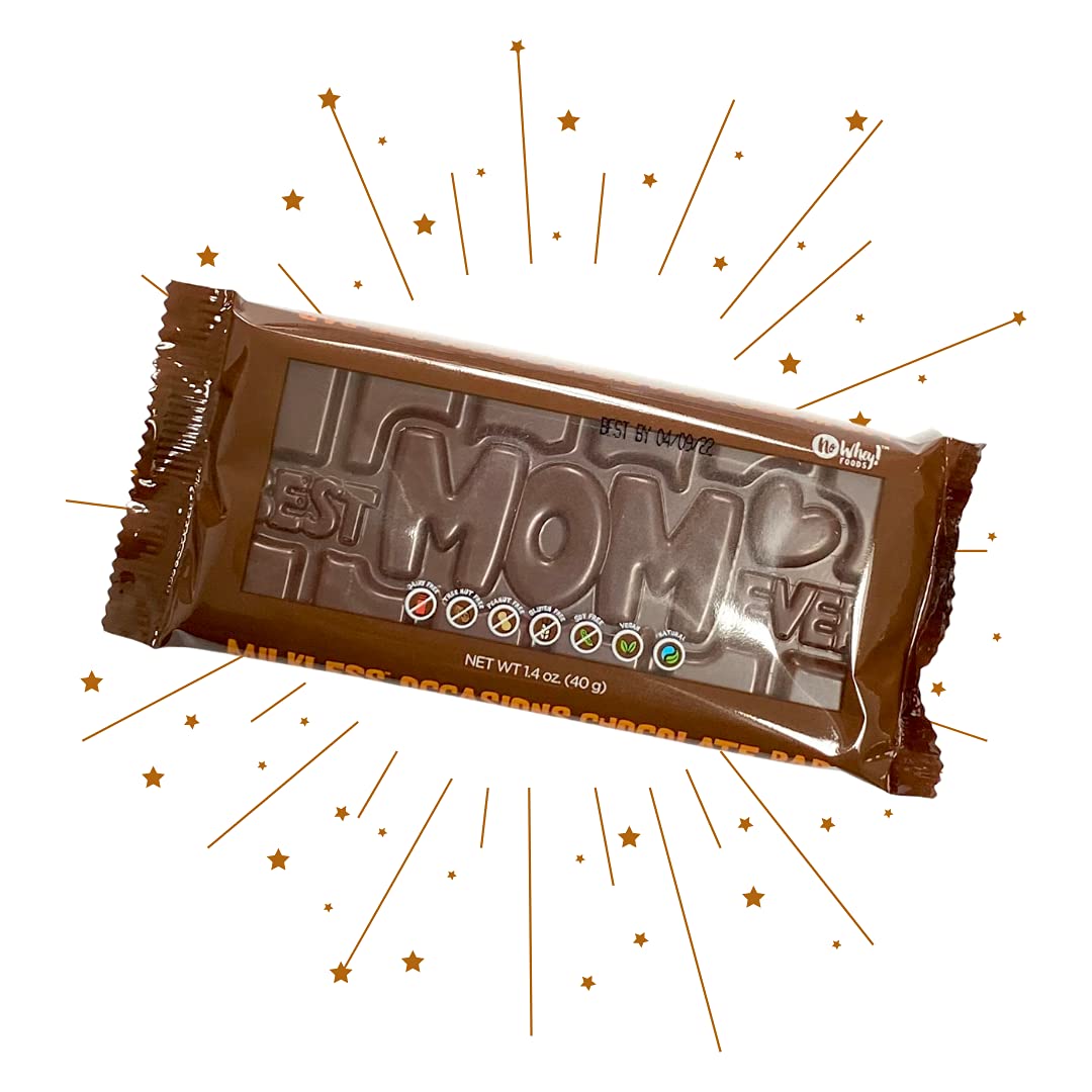 Best Mom Ever 3D Bars, 2 PACK - Vegan, Dairy Free, Allergy Friendly