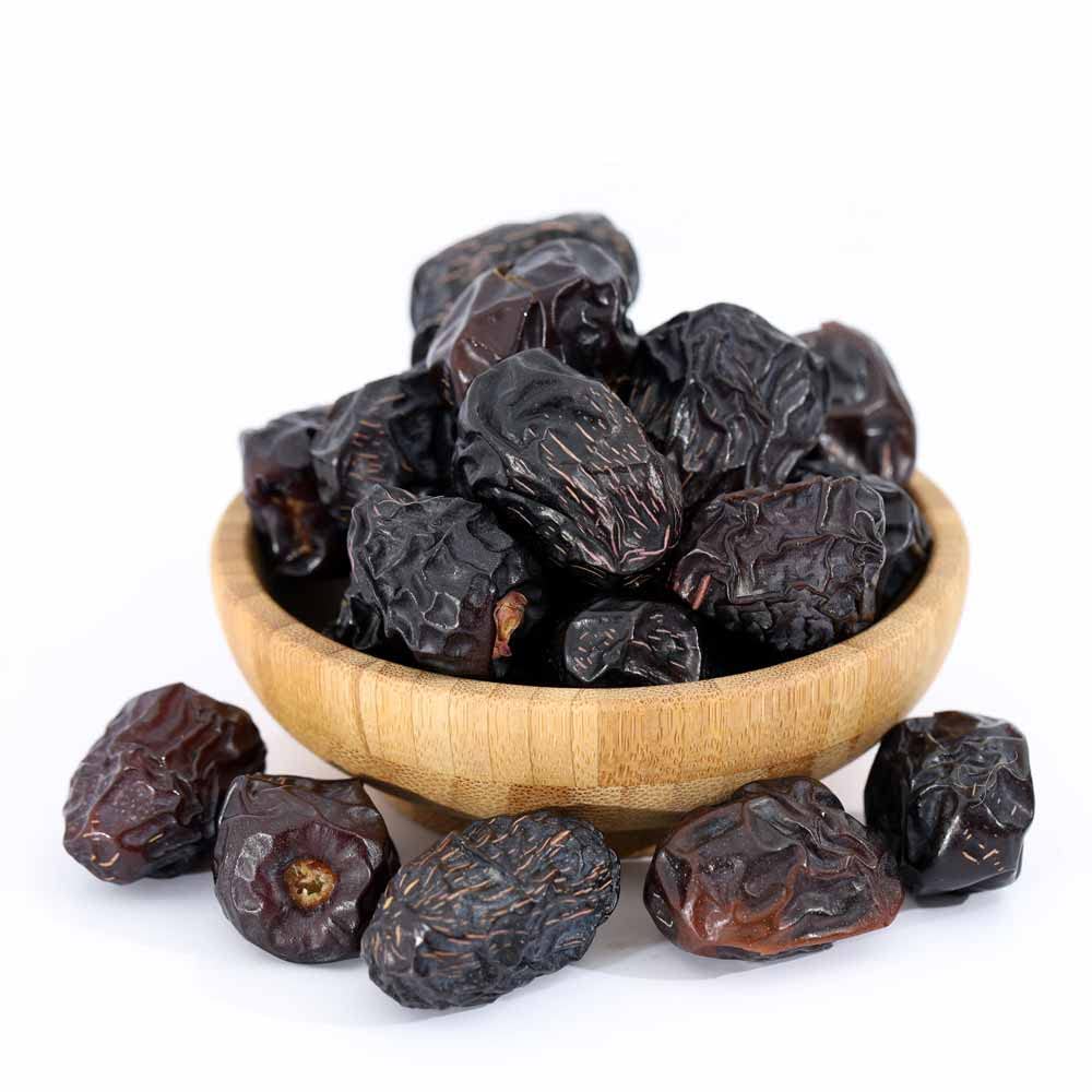 Ajwa Al Madina Dates - Premium Quality - 2.2lb (1000g) - Imported from Madinah Munawwara, Saudi Arabia - Perfect for Ramadan Gift - Fiber-Rich Snack