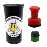 Davies Product: THE MAGIC CLEANER - The Magnetic Glass Cleaner for All Glass Devices, Water Pipes, Glass Pipes, and Unique Glasses - Reusable Scrubber