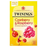 Twinings Cranberry & Raspberry Teabags - 4 x 20's