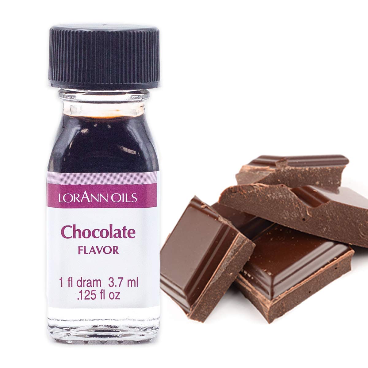 LorAnn Chocolate SS Flavor, 1 dram bottle (.0125 fl oz - 3.7ml - 1 teaspoon)