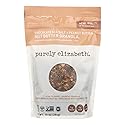 PURELY ELIZABETH, Nut Butter Granola,Chocolate Sea Salt and Peanut Butter, Pack of 6, Size 10 OZ - No Artificial Ingredients Dairy Free Gluten Free