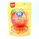 Amos 4D Southern Peach Burst Fruit Gummy 6oz Bag
