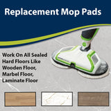 Replacement For Bissell Spinwave Mop Pad Kit Replacement Pads fits 2124