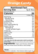 SMIBZE Natural Orange Candy 250 GM (Pack of 1) SMIBZE