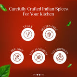 Satya Blends Indian Spice Gift Set Pack of 3 - Tikka Taaza, Pizza Masti & Mango Sutra Seasoning Trio, Vegan, Gluten Free, Low Sodium, No Added Dyes