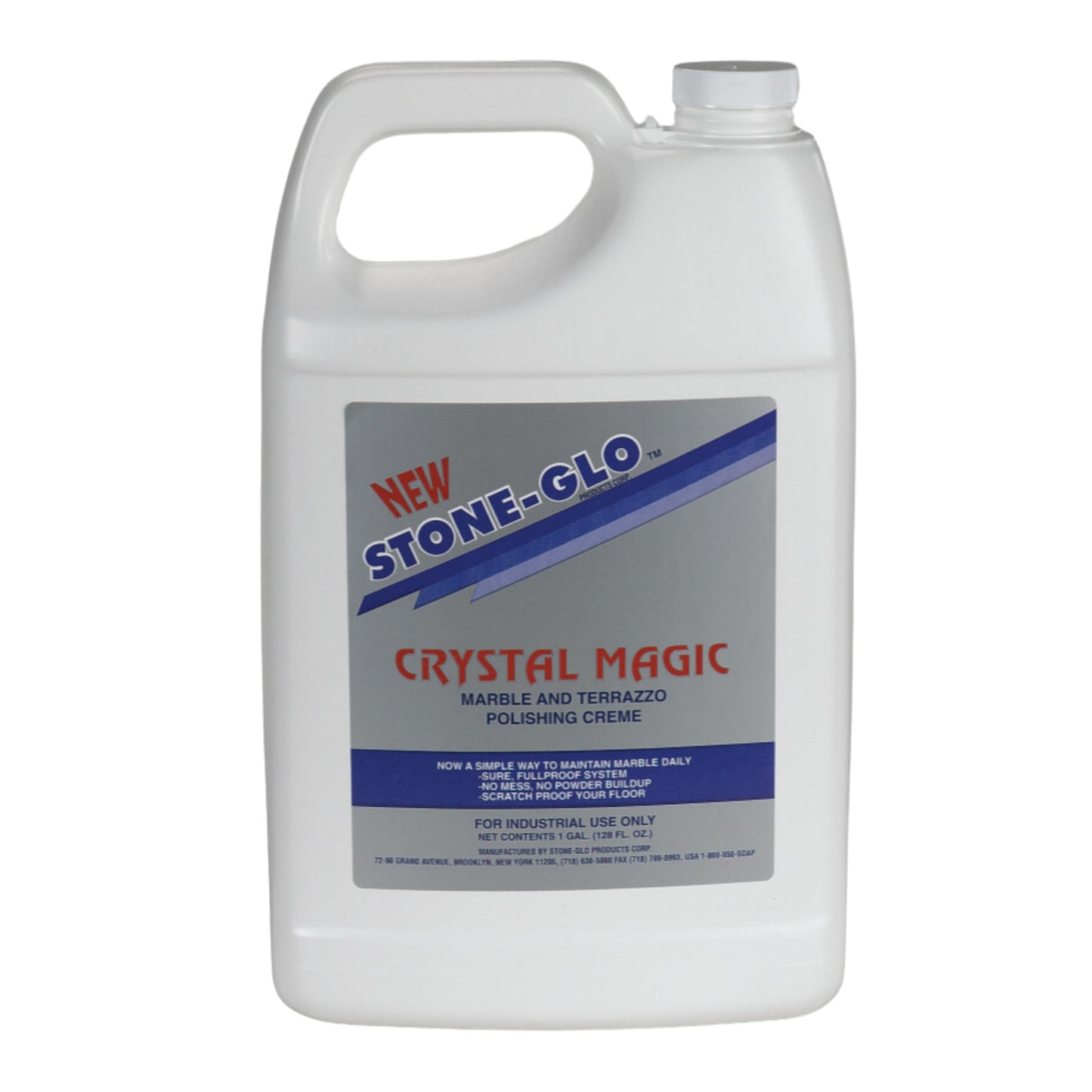 STONE-GLO Crystal Magic Floor Polisher for Ultimate Shine, Durability & Protection - Polishing Tile Floor Cleaner, Scratch Removal Used with Floor