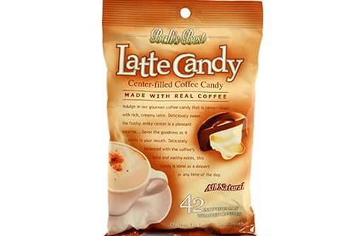 Balis Best Latte Candy (Coffee Candy) - 4.3oz (3 packs)