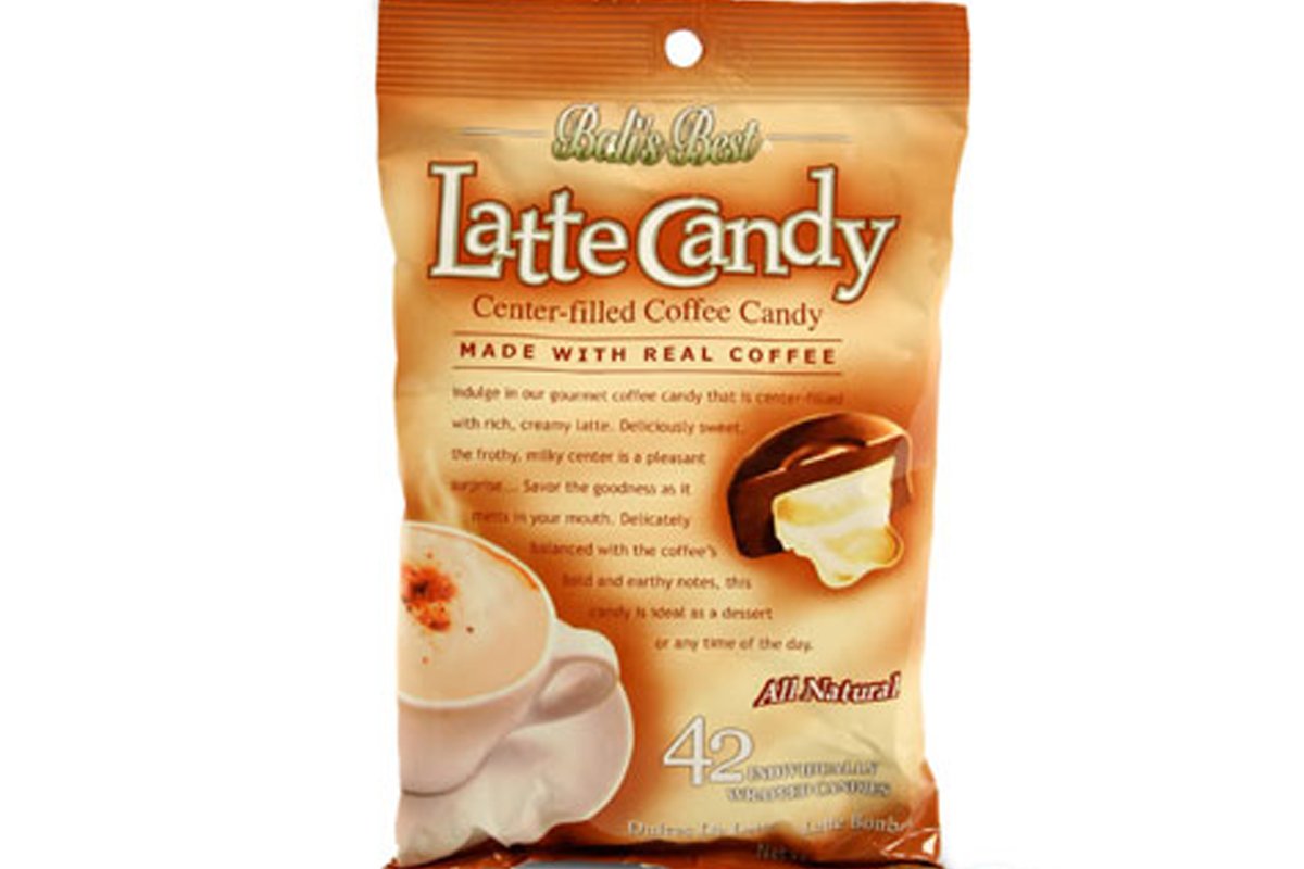 Balis Best Latte Candy (Coffee Candy) - 4.3oz (3 packs)