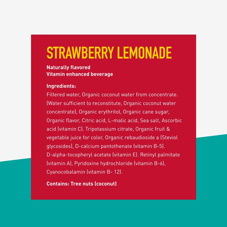 Roar Organic Strawberry Lemonade, 532 ML