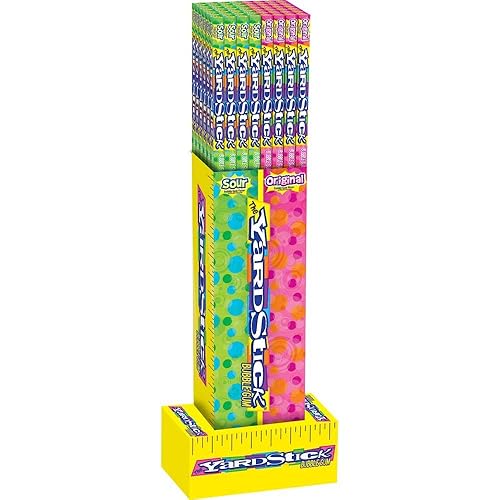 The Yardstick Original Sour Bubble Gum -- 96 per case.