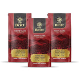 Café Britt® - Costa Rican Light Roast Coffee (12 oz.) (3-Pack) - Ground, Arabica Coffee, Kosher, Gluten Free, 100% Gourmet & Light Roast