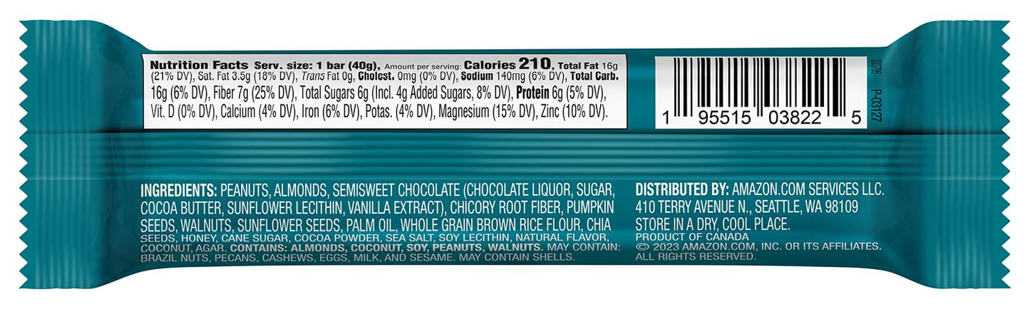 Aplenty Dark Chocolate and Sea Salt Nut Bar