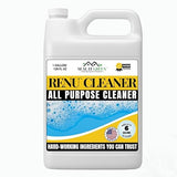 Renu Universal House Wash-Incredible Coverage Of 2000+ SF | Removes Stains, Oxidation & More | Ideal For Vinyl Siding, Decks, Fences, Pavers & Outdoor