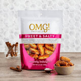 OMG! Pretzels LLC - Sweet & Salty (5.5 Ounce) Perfect Crunchy Snack Sweet & Salty Snack Mix Flavor - Premium Craft Pretzels for Gifting & Snacking