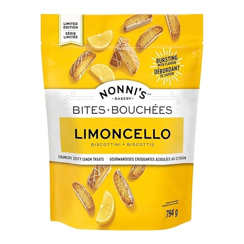Nonni's Limoncello Biscotti Bites 28oz