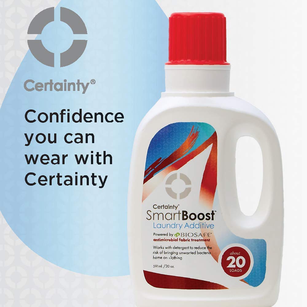 SmartBoost Liquid Laundry Additive by Certainty, Powerful Protection for Your Fabrics, 20 oz.