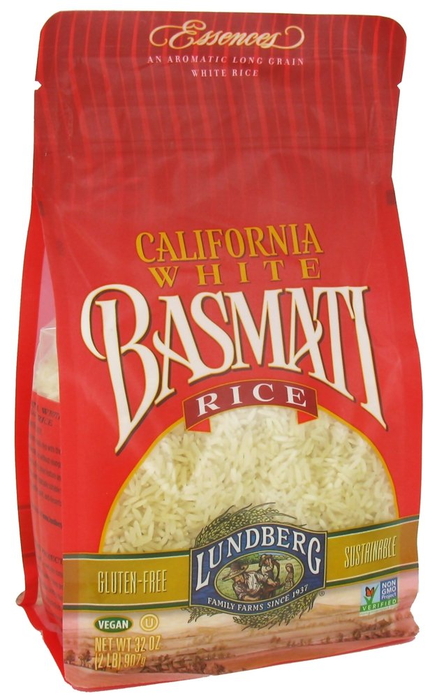Lundberg Family Farms California White Basmati Rice, 32 Oz