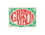 Grande Italia Espresso; Small Batch Artisan Roasted: Bar, Crema e Gusto, Whole Bean (2LB Bag, Pack of 2)