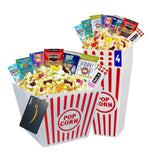 Movie Night Gift Basket Sugar-Free Popcorn, Low Carb Candies, Plus 1 Movie Night Gift Card, Perfect Keto-Friendly Treats for the Whole Family (Family