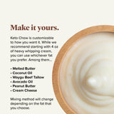 Keto Chow Essentials Kit Meal Replacement Shake Powders, Nutritionally Complete Low Carb Meal, High Protein Breakfast or Lunch Replacement, Gluten