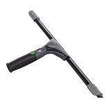 Unger Commercial Ergotec Ninja Squeegee with Channel and Rubber (Case of 5) - Professional Grade, Lightweight, Durable 18'' Squeegee for Window