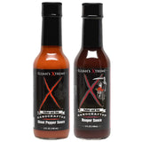 Elijah's Xtreme Carolina Reaper Hot Pepper Sauce with Sweet Black Cherries, Cranberries and Kentucky Bourbon (5 oz) (2-Pack) (Xtreme Ghost Pepper
