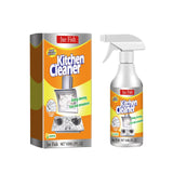 Kitchen Foam Cleaner Heavy Duty Grease Remover for Range Hood Stove Oven Powerful Unscented Deep Cleaning Spray Rich Foam Fast Acting Removes Stubborn