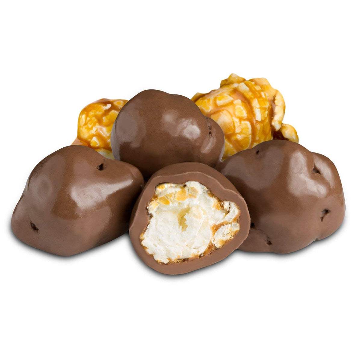 Dulcefina chocolate and Sweets, Milk Chocolate Caramel Corn (2 Lbs)