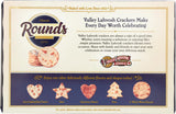 Valley Lahvosh Rounds Crackerbread, Original, 2-Inch Round, 4.5-Ounce Boxes (Pack of 12)