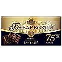 Imported Russian Chocolate Bar "Babaevsky" Original Dark Elite Bitter Chocolate with Nuts | Set of 2 Bars ("Elite" Dark Chocolate)