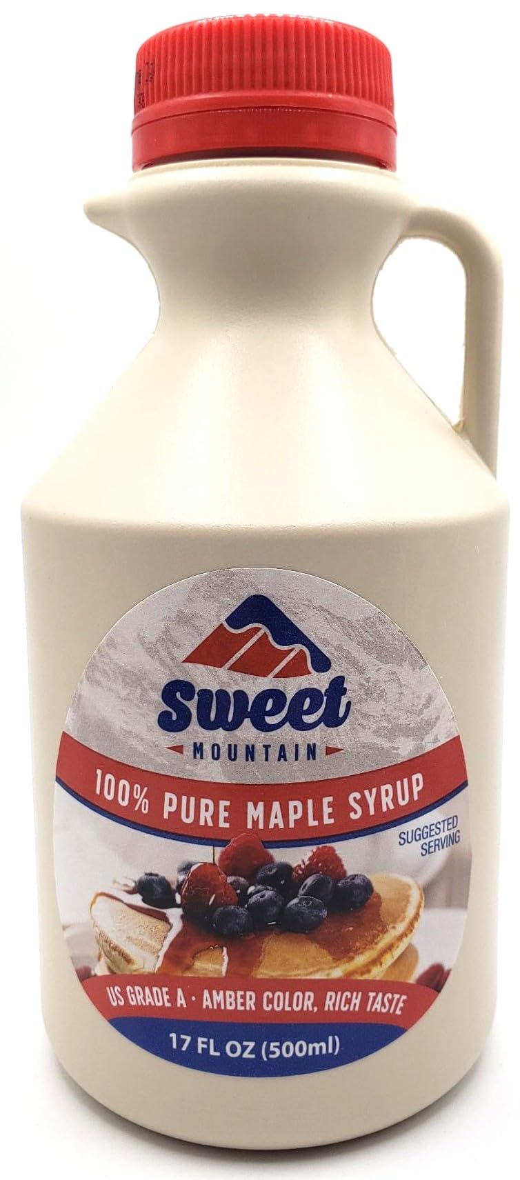 Sweet Mountain - 100% Pure Maple Syrup Grade A Amber (17 FL OZ)