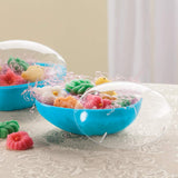 Giant Easter Egg, Clear Top with Turquoise Bottom Shell, 3 -Long x 5 -High