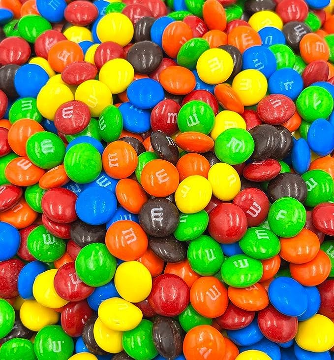 M&M Milk Chocolate Candy, 5 LB - Bulk Chocolate Candy Variety Pack - Chocolate Milk Candy Bulk - Delicious and Colorful Candy for Party Bags - Extra
