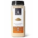 Fàtima Fine Ground White Peppercorns | Premium White Pepper Ground | Fresh and Aromatic Organic Pepper Powder | Essential Spice for Cooking