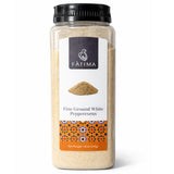 Fàtima Fine Ground White Peppercorns | Premium White Pepper Ground | Fresh and Aromatic Organic Pepper Powder | Essential Spice for Cooking