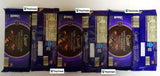 Choceur Dark Chocolate with Almonds Smooth Dark Chocolate with Roasted Almonds 49% Cocoa 5.29oz 150g (Pack of Six)