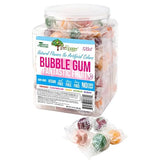 Tree Hugger Bubble Gum, Fantastic Fruit, Natural Flavors, No Artificial Colors, 120 Count Tub