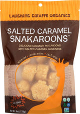 Laughing Giraffe Organics, Snakaroonm, Og2, Salt Caram, Pack of 6, Size - 6 OZ, Quantity - 1 Case