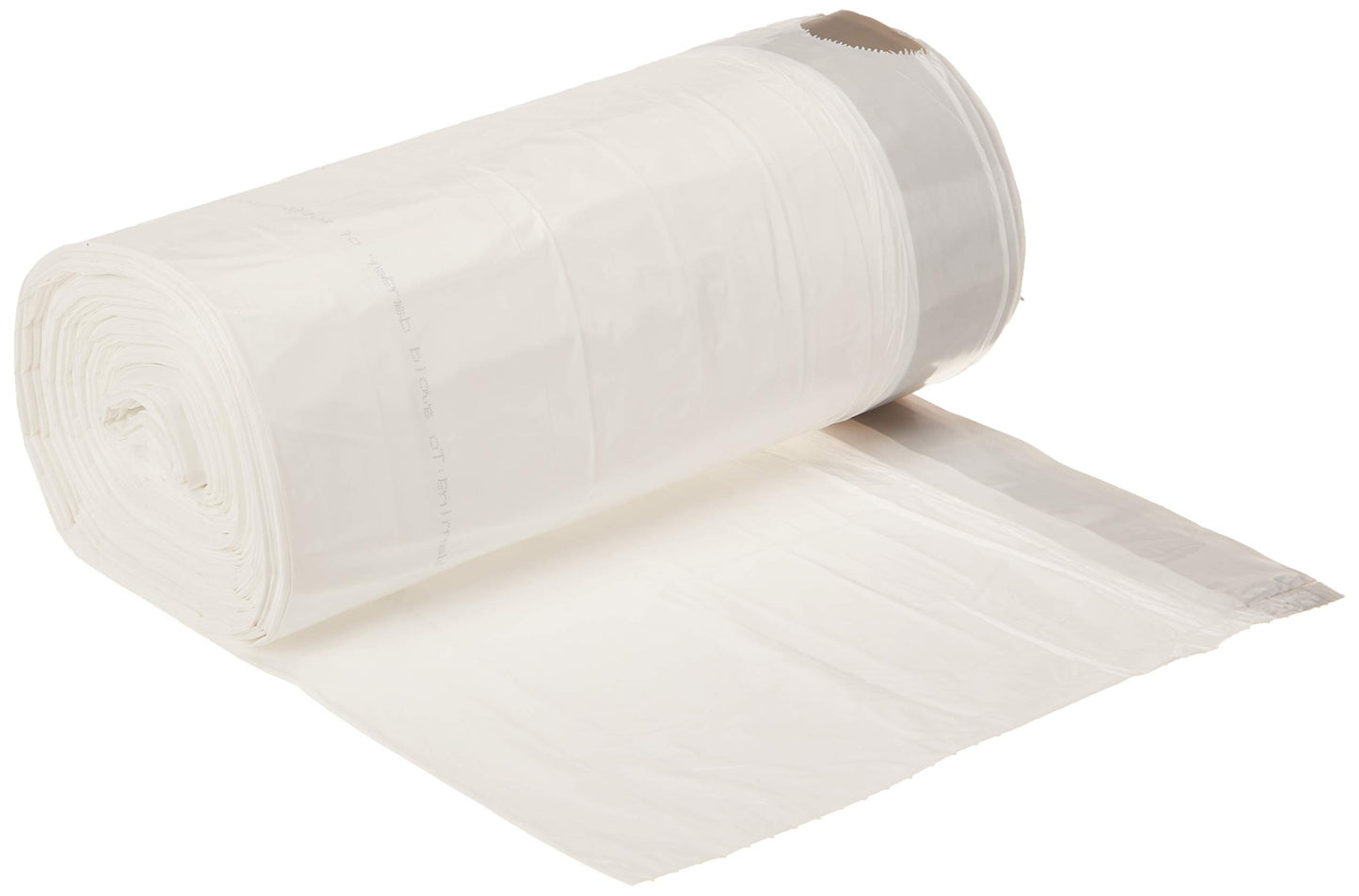 AmazonCommercial 18 Gallon Compactor Bags with Drawstring, 2 Mil, 50 Count