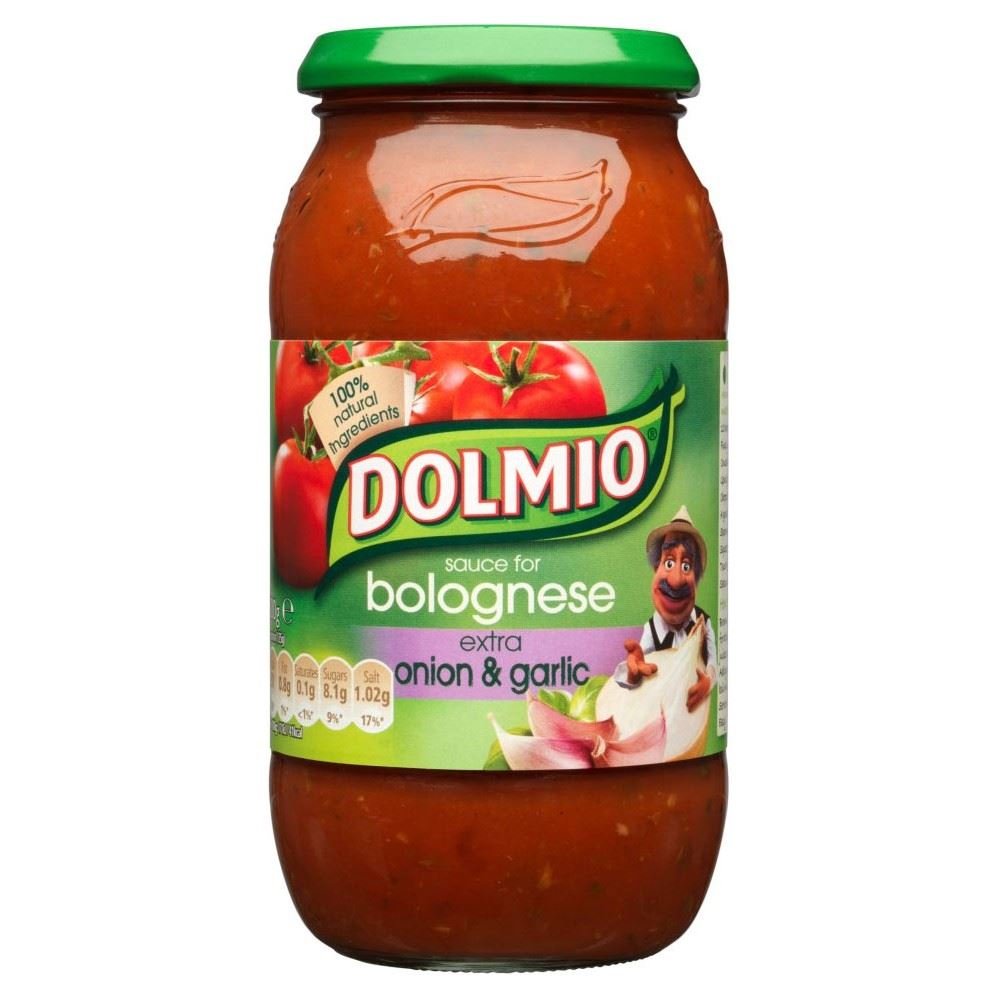 Dolmio Bolognese Extra Onion & Garlic Sauce 500G