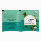 Elephant Park USDA Organic Moroccan Mint Tea, 25 Individually Wrapped Mint Tea Bags, Caffeine Free Peppermint Spearmint Herbal Blend, Hot Or Iced