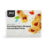 365 by Whole Foods Market, Everything Pastry Mini Uncured Hot Dogs, 10 ct, Frozen