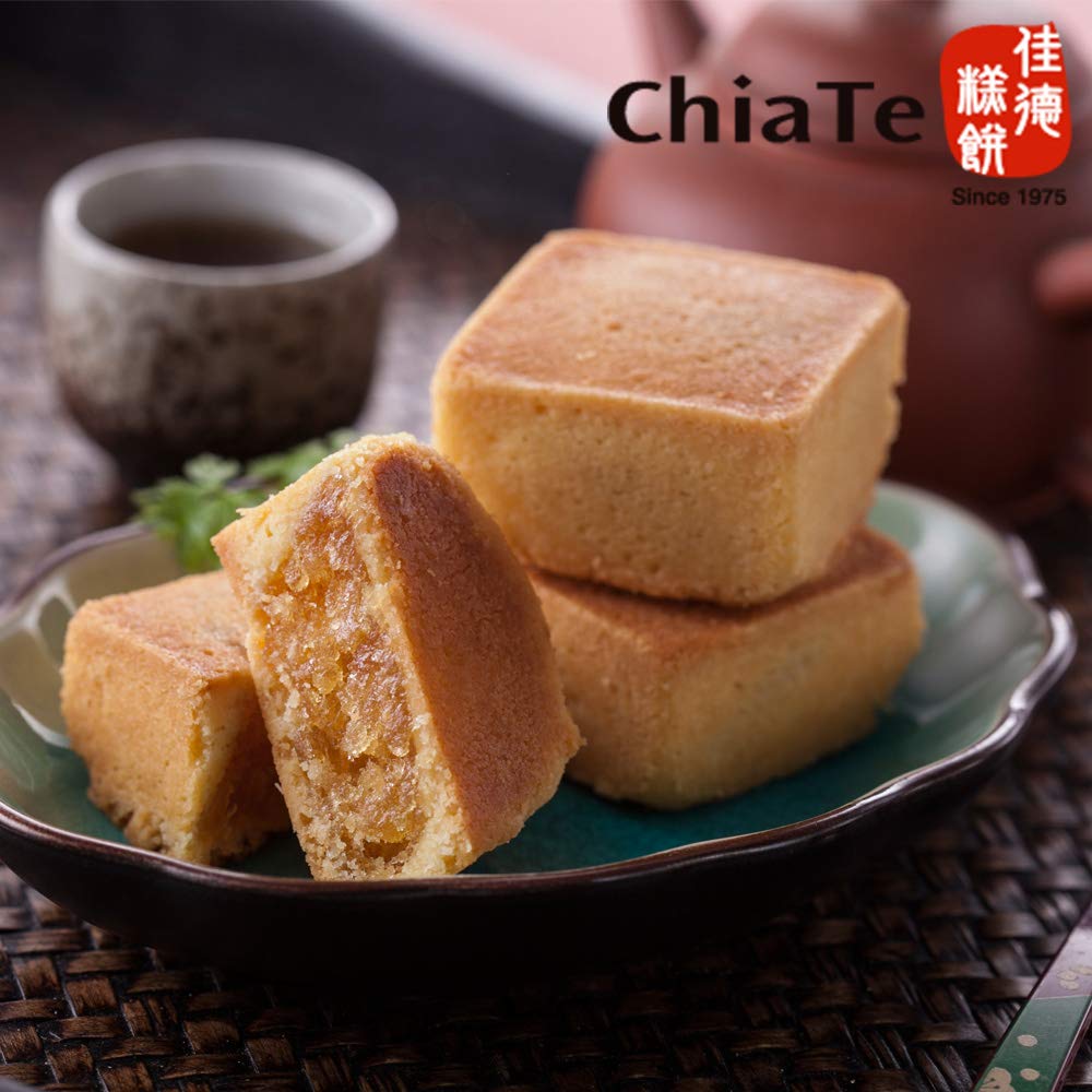 CHIA TE Pineapple Cake (12pcs) Best Taiwanese Gift - Fresh Stock-Taiwan food -iCarry