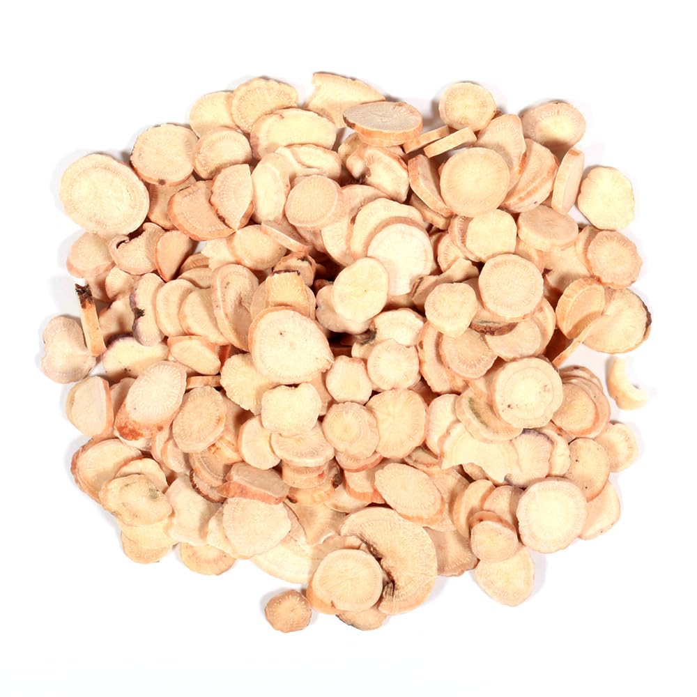 Hapsmiley White Peony Root (Paeonia lactiflora Pallas/Radix Paeoniae/Bai Shao/??/???) -100g (3.5oz) Dried Root - Pure Natural Herb