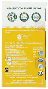Organic India Organic Chamomile Tea, 18 CT