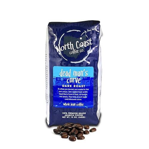12oz North Coast Coffee - Dead Man’s Curve - Whole Bean Coffee - 12oz Bag (Whole Bean)